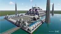 PT Hutama Karya kembali dipercaya untuk melanjutkan proyek pembangunan Masjid Raya Al-Jabbar, Kota Bandung. (Dok HK)