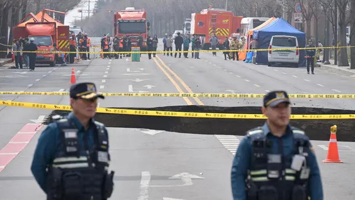 Insiden Sinkhole di Seoul, Satu Orang Tewas
