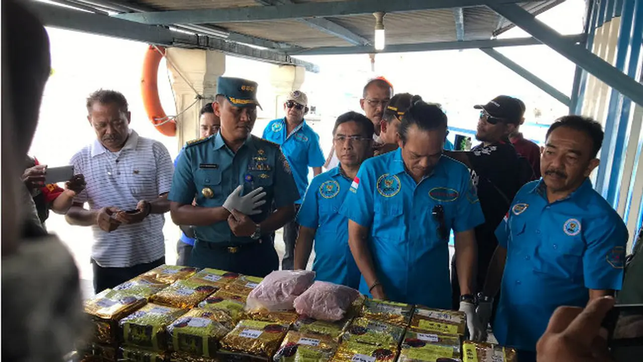 Sindikat Narkoba Satu Keluarga Diamankan BNN dan Bea Cukai