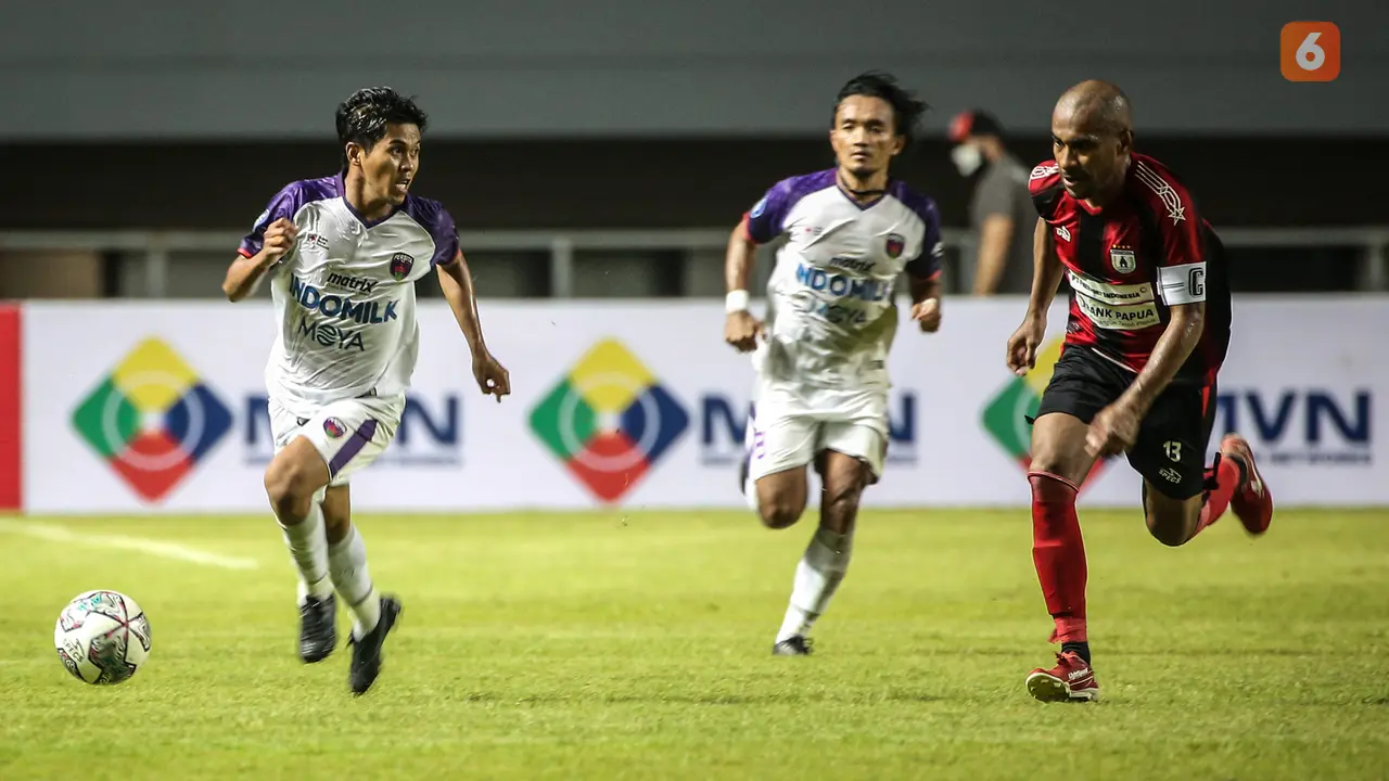 BRI Liga 1 2021: Persipura Jayapura vs Persita Tangerang