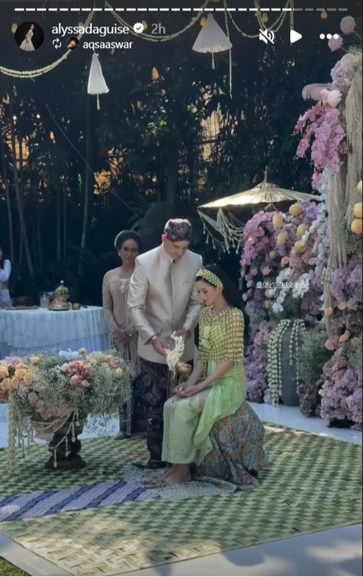 Potret Cantik Menawan Alyssa Daguise di Momen Siraman Jelang Pernikahan, Aura Pengantin Kian Bersinar