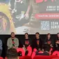 Konferensi Pers Film Ular Tangga Dara (h). (Dok. Liputan6 / Azka Rizqon)