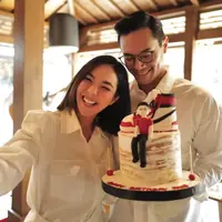 Gisel pun mengucapkan selamat ulang tahun kepada Rino dengan kalimat manis. "Someone special’s special day," tulisnya.
