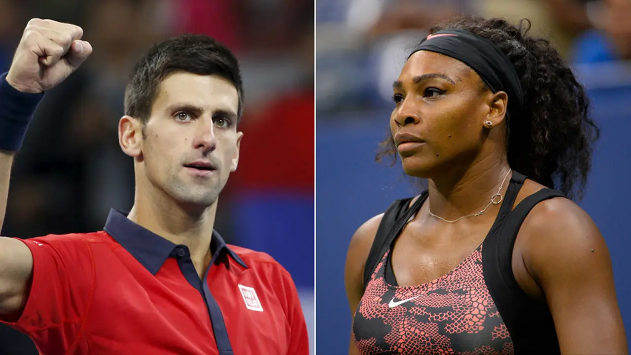 Novak Djokovic dan Serena Williams
