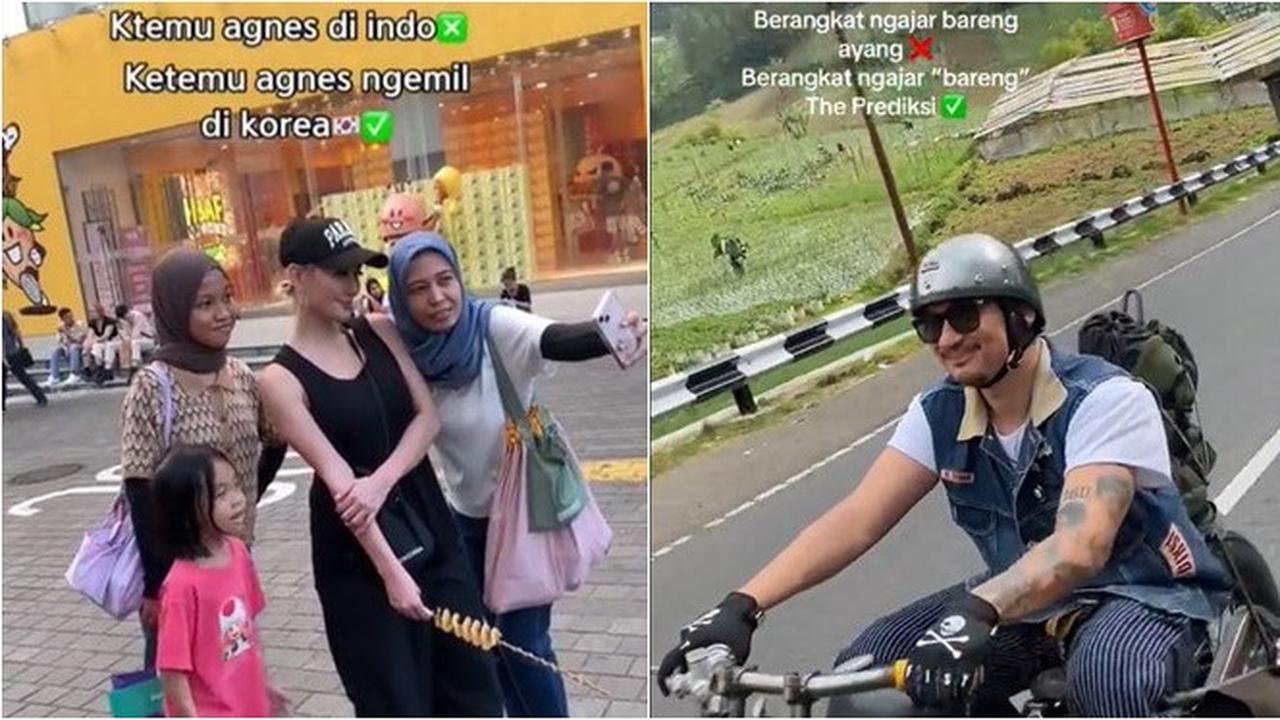 6 Potret Warganet Tak Sengaja Bertemu Artis di Jalan, Bikin Salah Tingkah