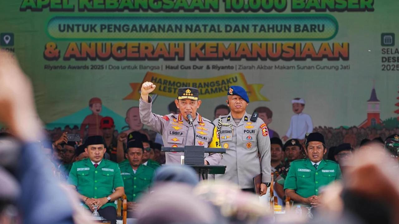 FOTO: Kapolri Ingatkan Risiko Cuaca Ekstrem Saat Pengamanan Akhir Tahun
