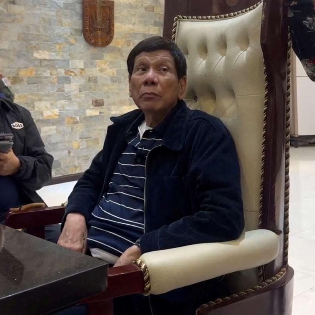 Rodrigo Duterte ditangkap atas perintah Mahkamah Internasional