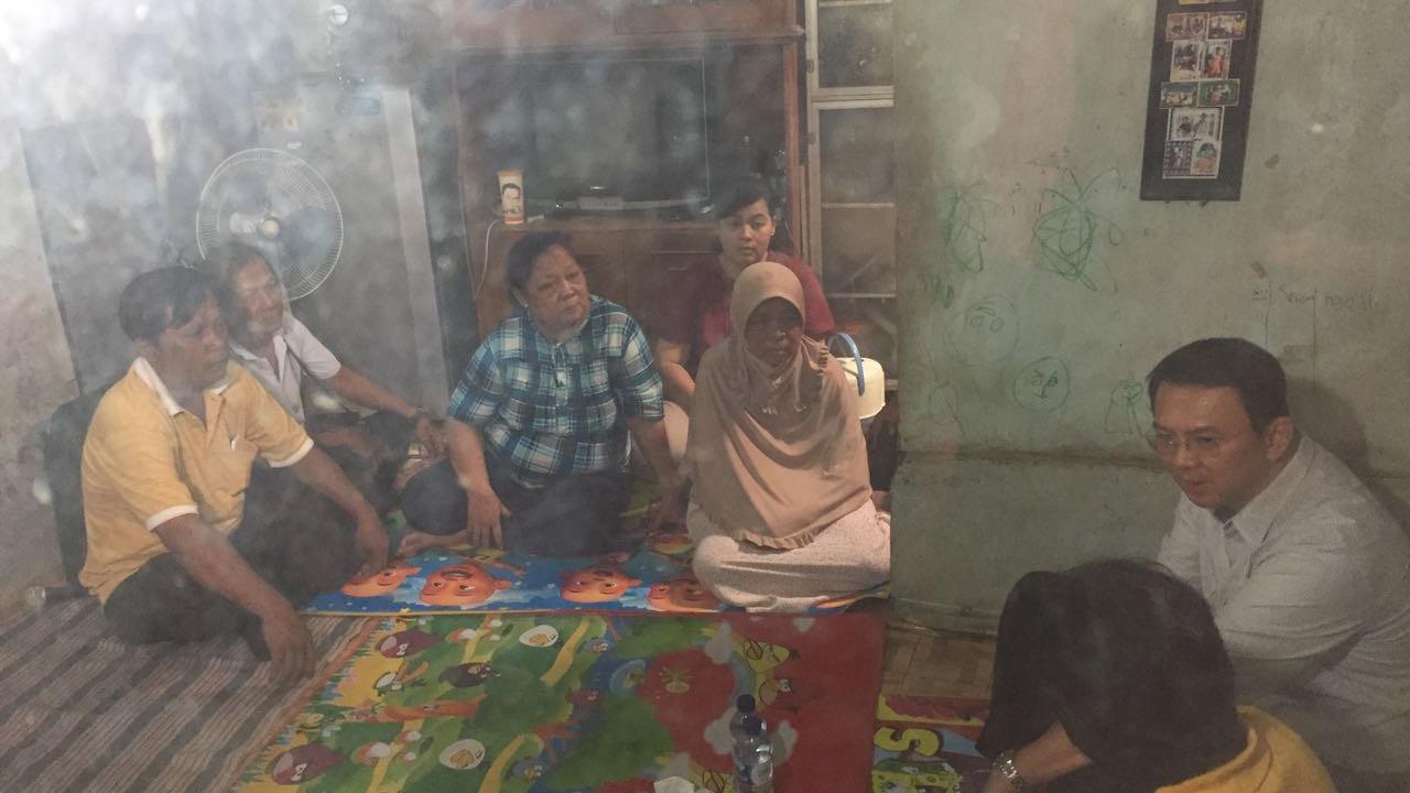 Ahok datangi rumah Nenek Hindun