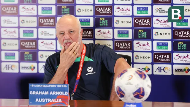 Konferensi Pers Jelang Laga Kualifikasi Piala Dunia 2026, Timnas Indonesia vs Australia