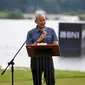 Menparekraf Sandiaga Uno saat menghadiri kejuaraan golf BNI Indonesia Masters 2022 (istimewa)