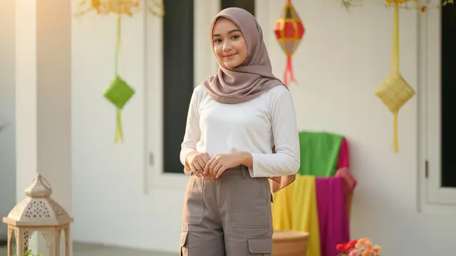 8 Outfit Lebaran Remaja Celana 2026, Tampil Modis, Nyaman, dan Penuh Gaya