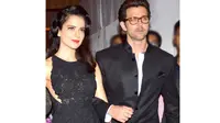 Selain dengan Hrithik Roshan, Kangana Ranaut juga sempat digosipkan dengan Aamir Khan dan Salman Khan.