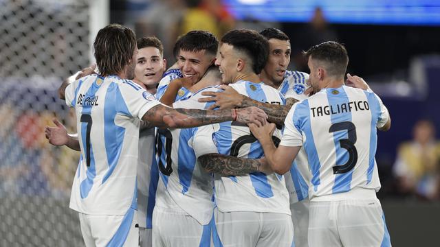 Foto: Kandaskan Perjuangan Kanada, Argentina Selangkah Lagi Pertahankan Gelar Juara Copa America