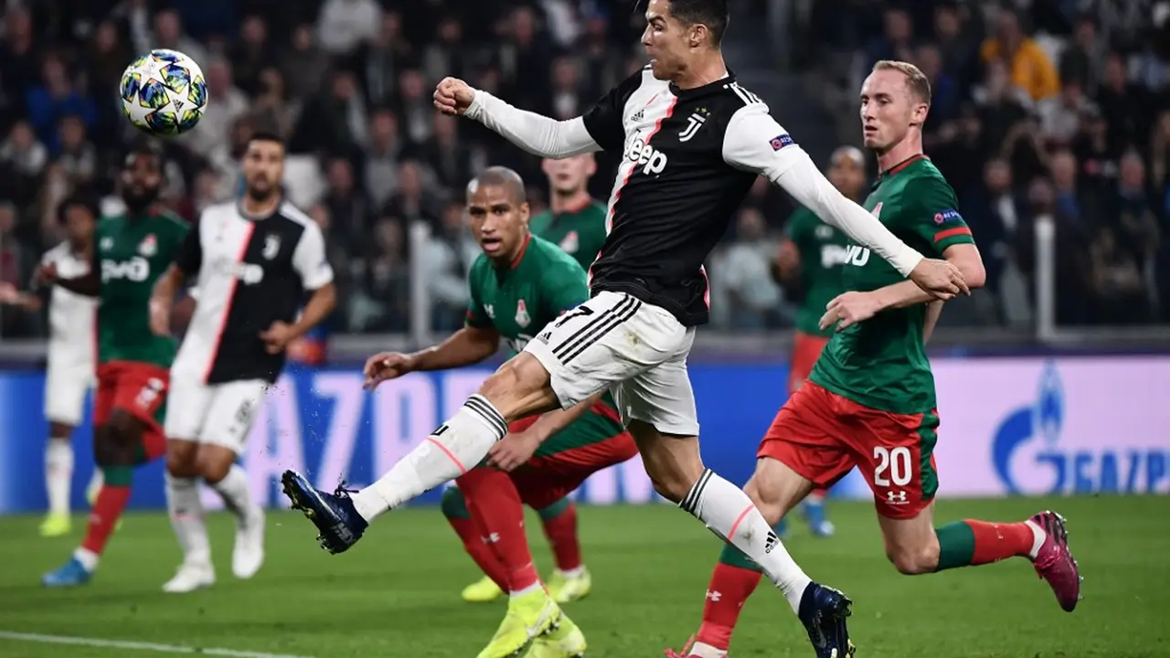 Striker Juventus, Cristiano Ronaldo (MARCO BERTORELLO / AFP)