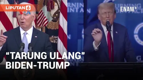 VIDEO: Debat Capres Pertama dalam "Tarung Ulang" Biden-Trump