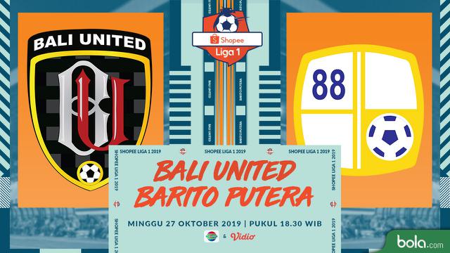Bali United Vs Barito Putera