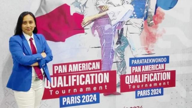 Wasit Taekwondo asal Indonesia, Martina Navratilova dipercaya menjadi salah satu pengadil di Paralimpiade 2024