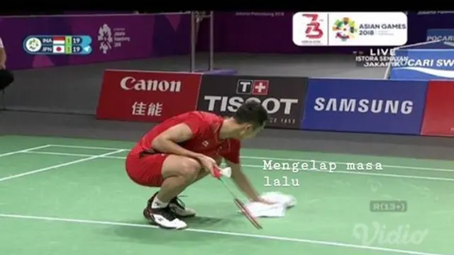 5 Meme Kocak Jonatan Christie Ngepel Lapangan, Ngakak tapi Kasihan