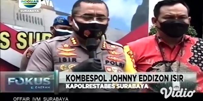 VIDEO: Polisi di Surabaya Gagalkan Penyelundupan Sabu-Sabu untuk Pesta Tahun Baru