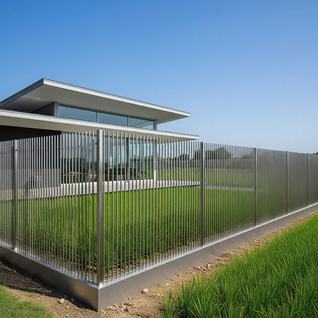 Desain Rumah di Tepi Sawah dengan Pagar Pengaman Anti Ular