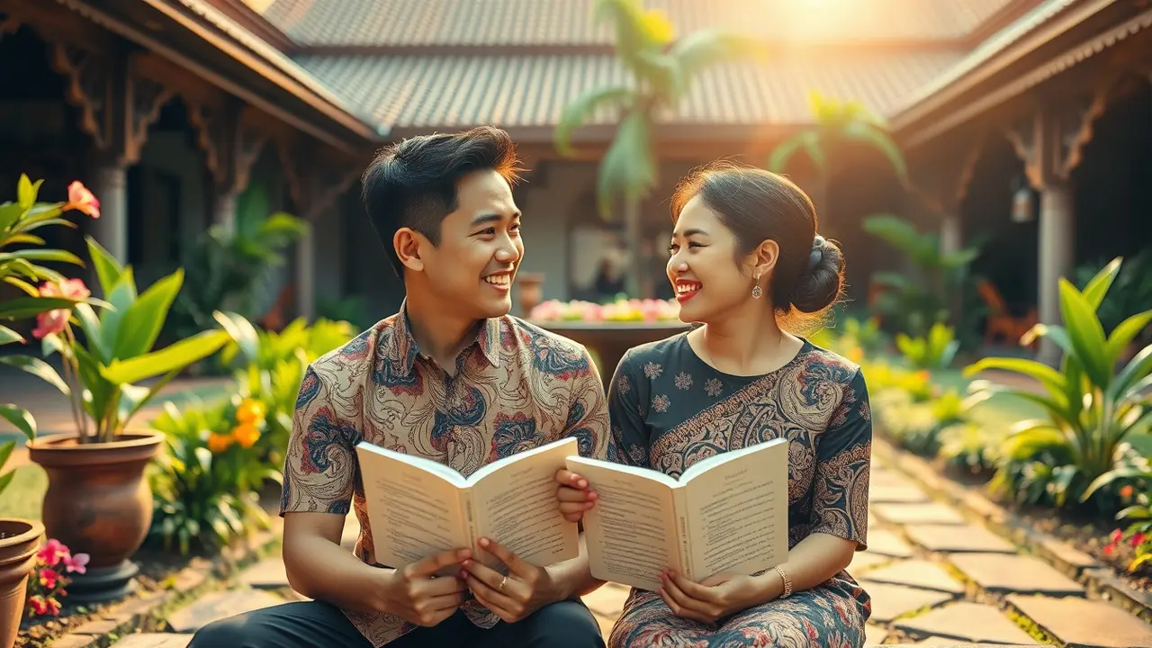 pantun balasan cinta