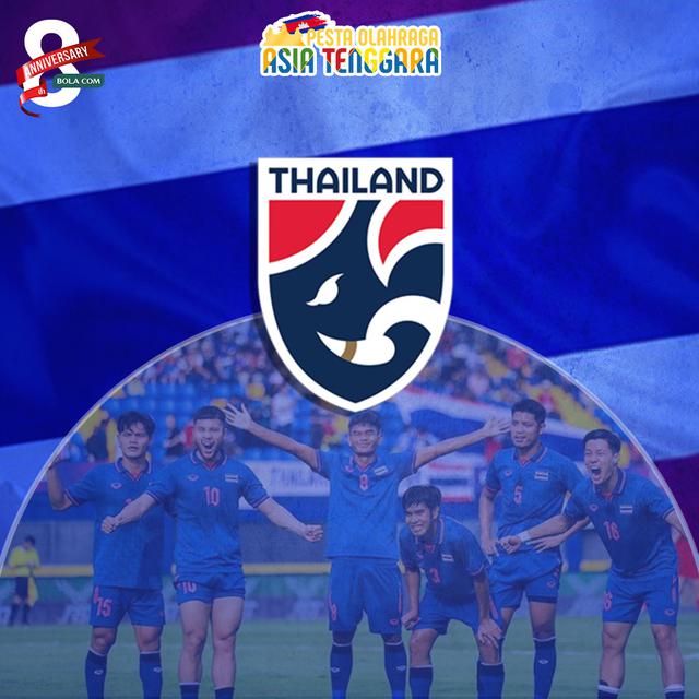 SEA Games - Ilustrasi Logo Timnas Thailand di SEA Games 2023