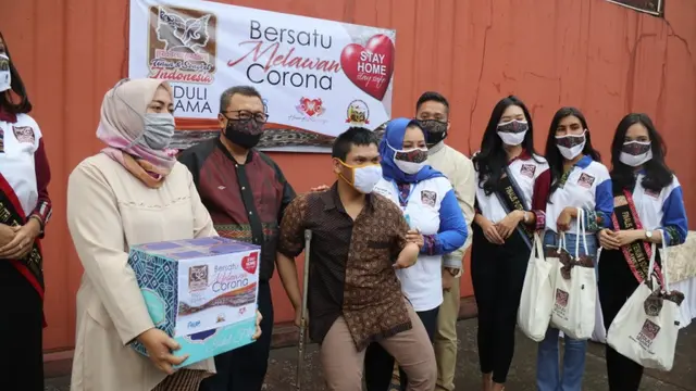 Anna Mariana & PPTSI Gelas Bakti Sosial di Tengah Pandemi