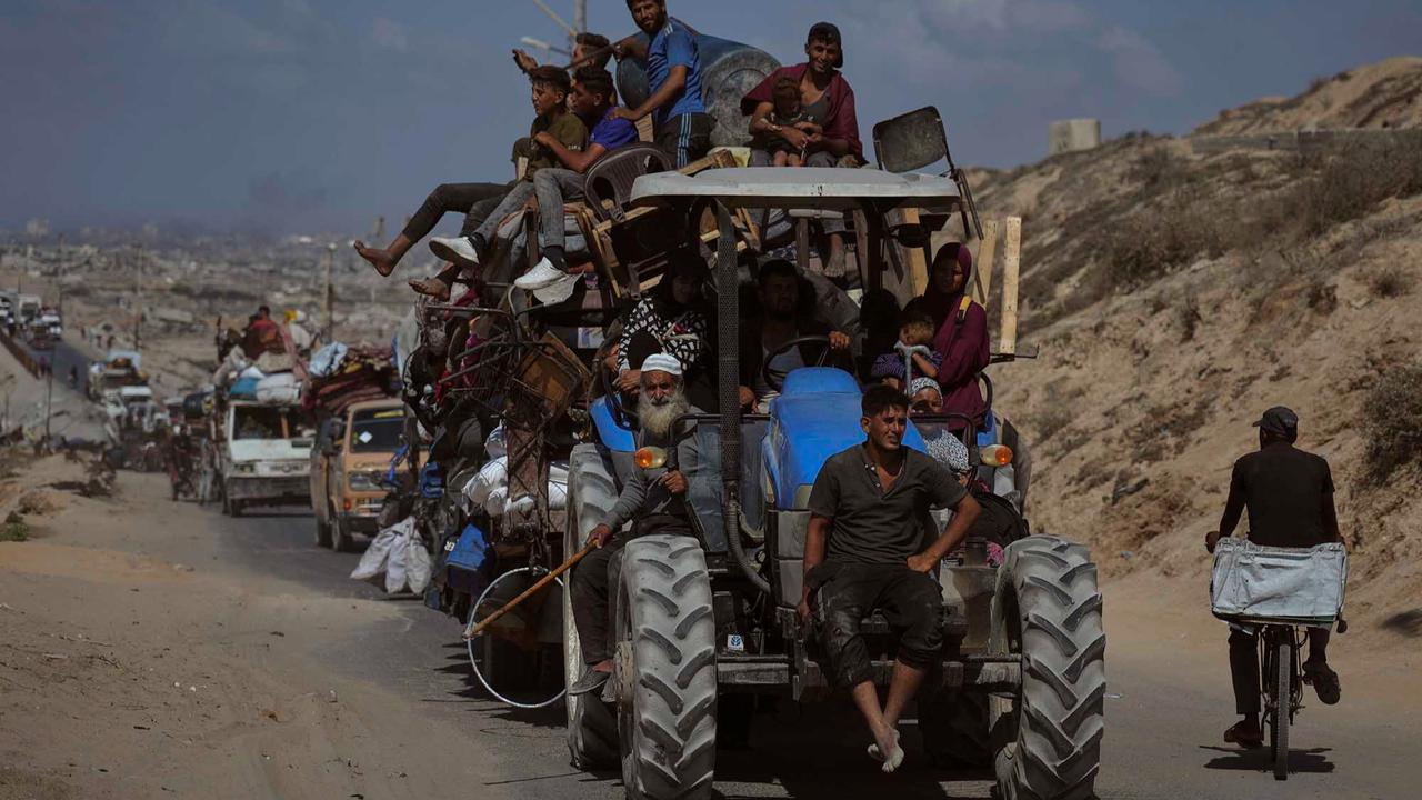 Foto: Ancaman Militer Israel Picu Eksodus Besar Warga Gaza