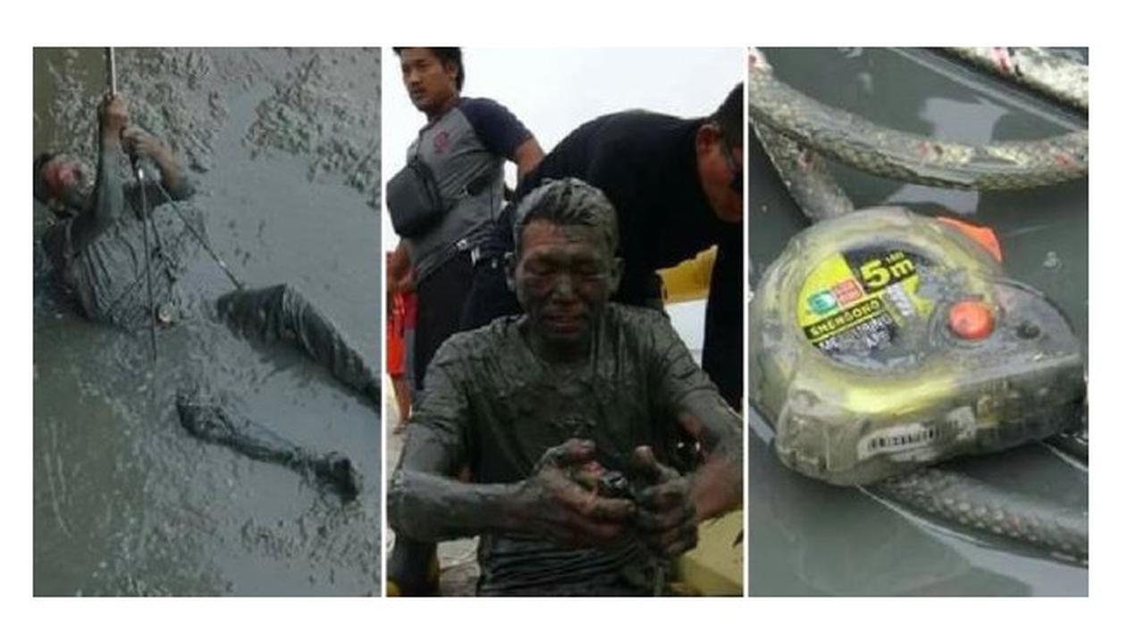 Pria Ini Rela Lompat dari Jembatan Demi Meteran, Alasannya Bikin Haru