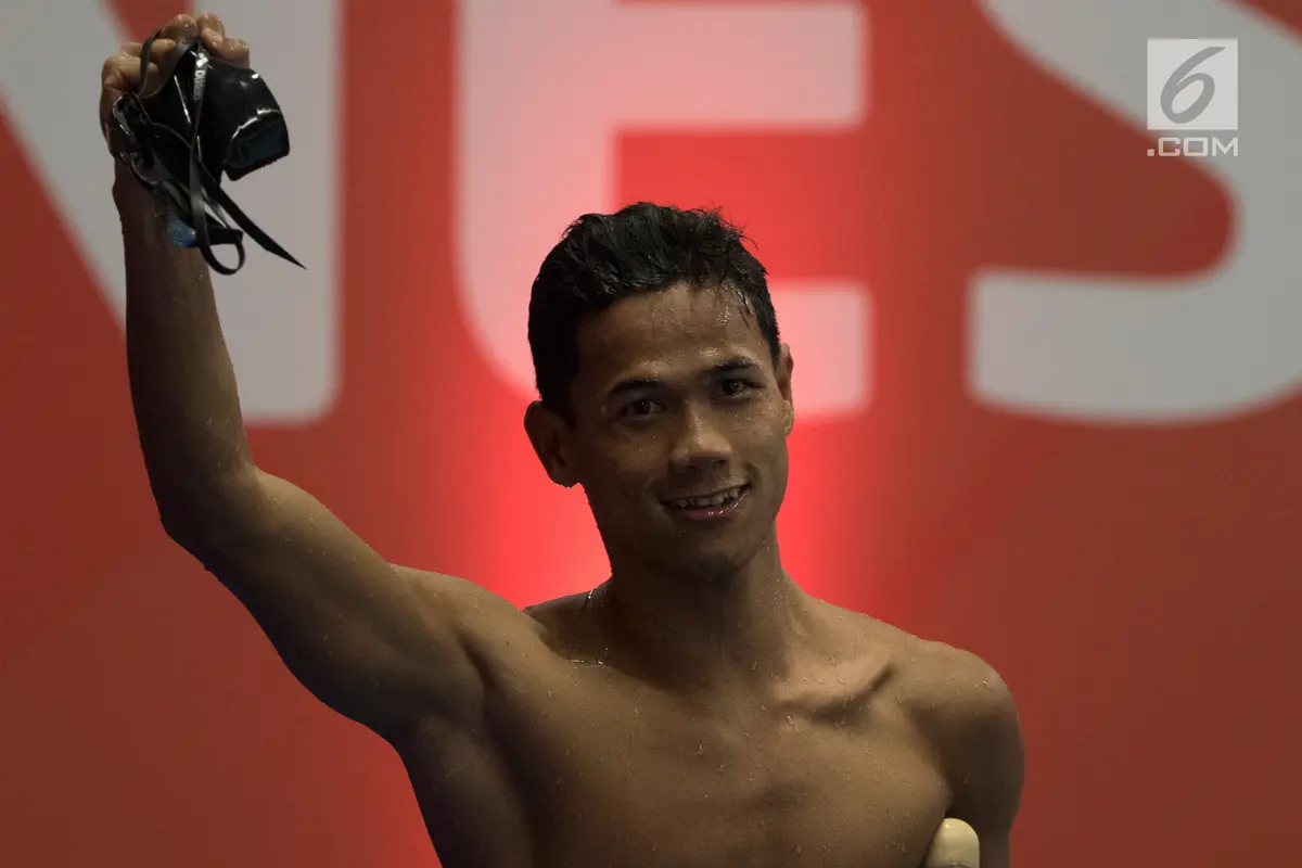 Jendi Pangabean Sumbang Emas dari Renang Asian Para Games