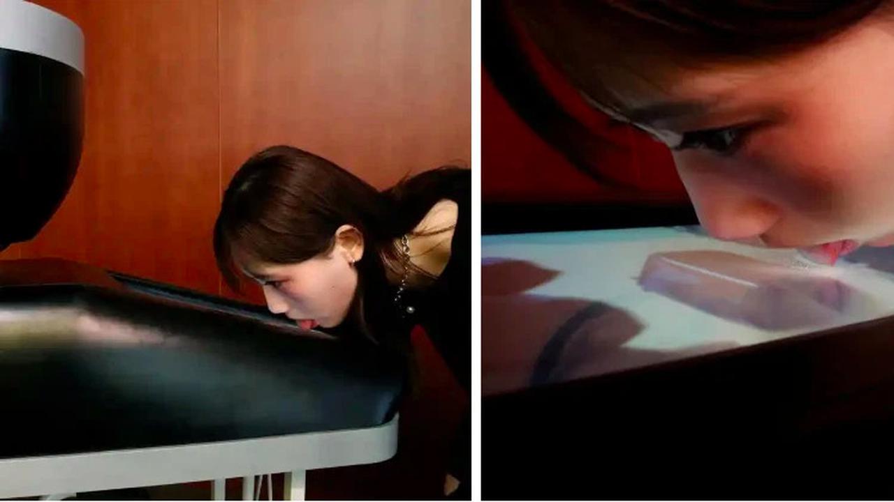 profesor Jepang ciptakaan TV yang dapat meniru rasa makanan