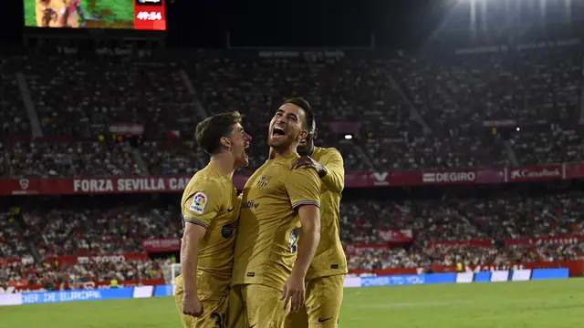 Robert Lewandowski Cetak Gol Lagi, Barcelona Permalukan Tuan Rumah Sevilla