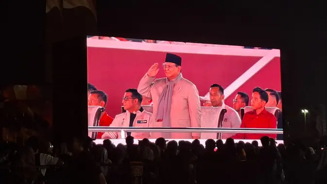 Prabowo-Gibran Hadiri Pesta Rakyat HUT ke-81 RI di Monas