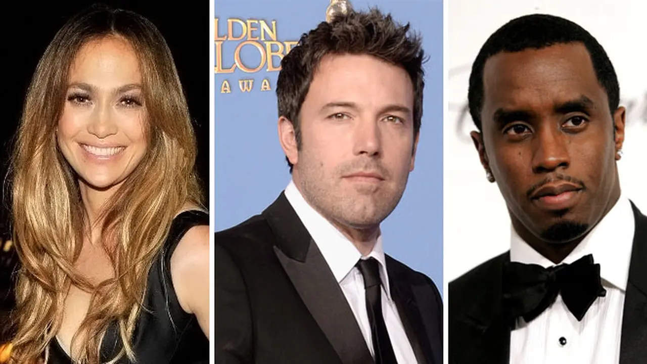 Jennifer Lopez, Ben Affleck dan P. Diddy 