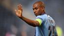Fernandinho ingin hengkang dari Manchester City karena kurangnya menit bermain di skuat utama. Jatahnya selalu kurang dari tahun ke tahun. Pada musim ini, gelandang Brasil tersebut baru mencatat 23 penampilan di semua kompetisi bersama The Cityzens. (AFP/Jose Coelho)