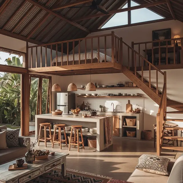 9 Model Rumah Mezzanine Kekinian dengan Dapur Open Space, Maksimalkan Lahan