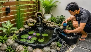 Cara Membuat Kolam Mini yang Tidak Cepat Kotor, Ikuti 8 Langkah Ini agar Air Jernih & Ikan Sehat