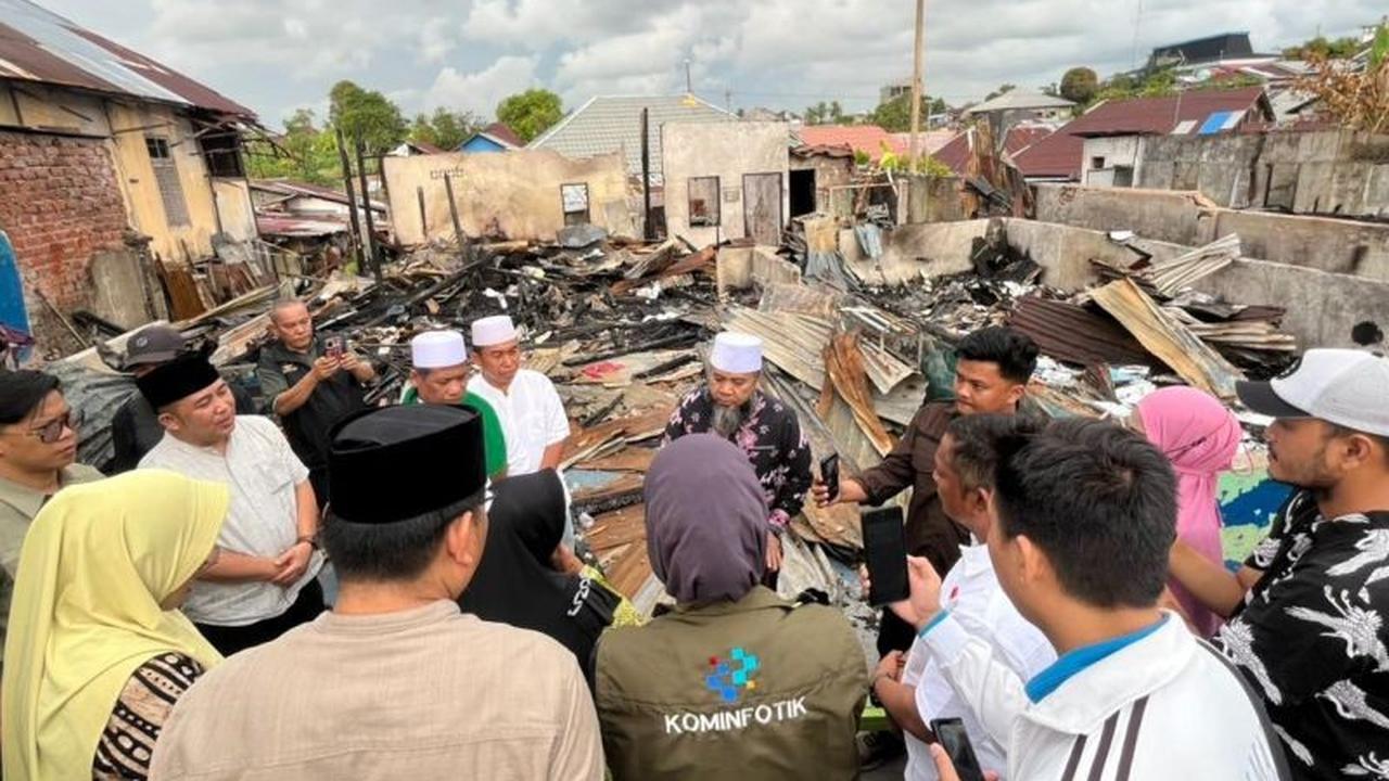 Gubernur Helmi Hasan Serahkan Bantuan Korban Kebakaran Rumah dan PAUD di Bengkulu