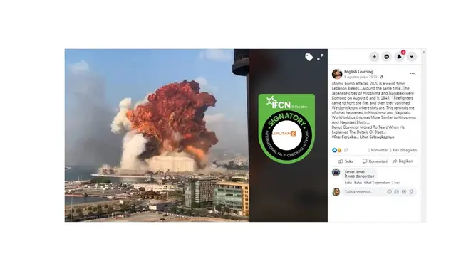 Cek Fakta Beirut 2