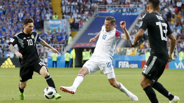 Argentina, Islandia, Piala Dunia 2018, Pesta Bola 2018