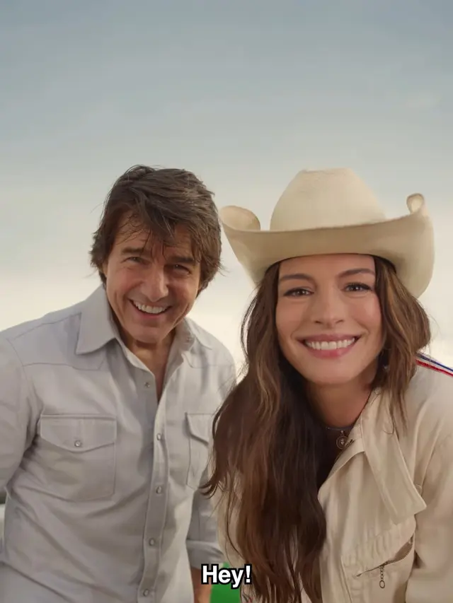 Tom Cruise dan Anne Hathaway
