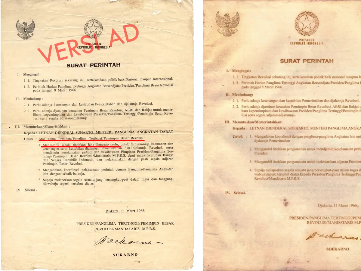 Bokep Supersemar - 49 Tahun Sudah Supersemar Asli Tidak Ditemukan - Citizen6 Liputan6.com