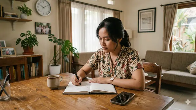 Ide Mini Reset Rumah Setelah Lebaran (Foto: Gemini AI)