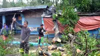 Topan Yutu menghantam sebagian besar wilayah utara Filipina pada Selasa, 30 Oktober 2018 (AP)