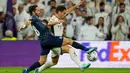 Bermain di kandang, Real Madrid baru dapat mencetak gol pada menit ke-27. (AP Photo/Jose Breton)