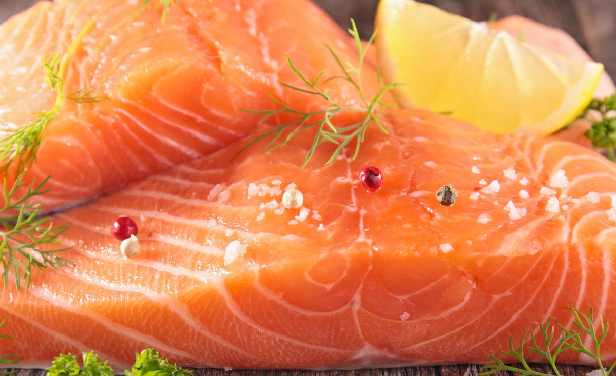 Ikan Salmon Daging Salmon