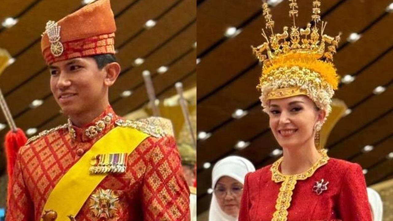 Resmi Jadi Suami Istri, Intip Prosesi Pernikahan Pangeran Mateen dan Anisha Rosnah
