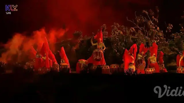 Tarian di pembukaan Asian Games 2018