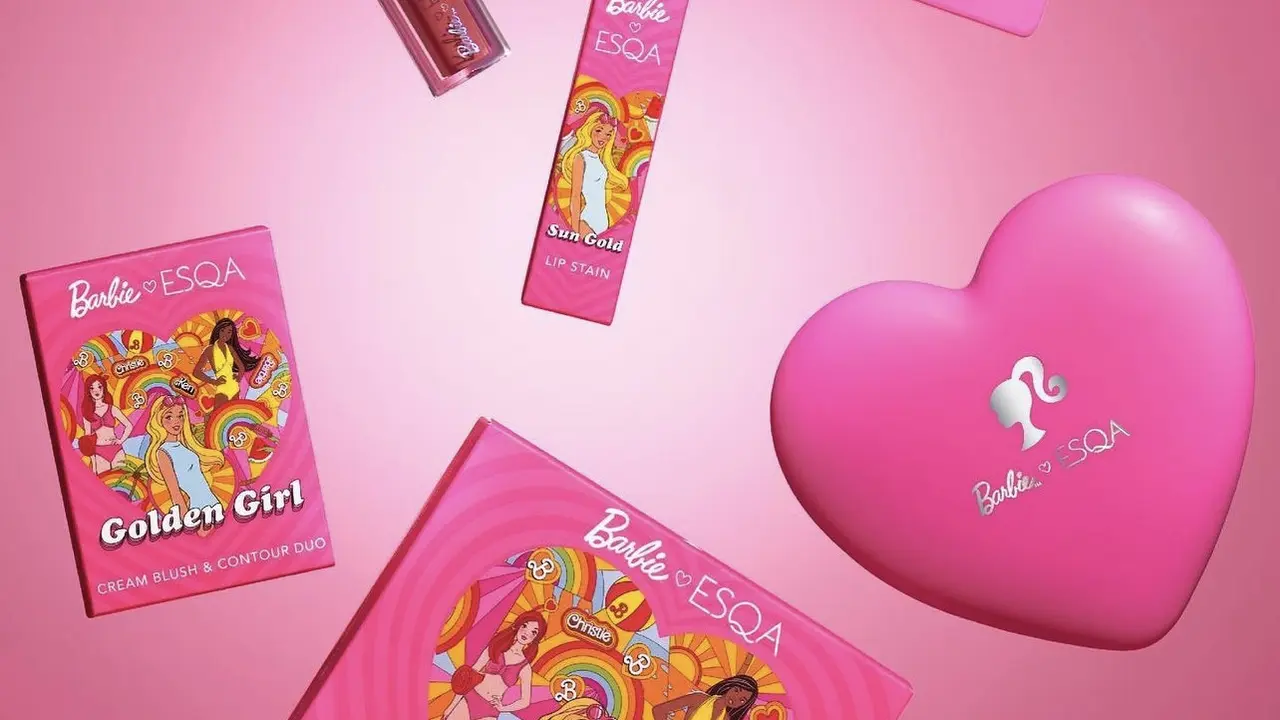 Super Cute! ESQA x Barbie Rilis 3 Produk Makeup yang Versatile
