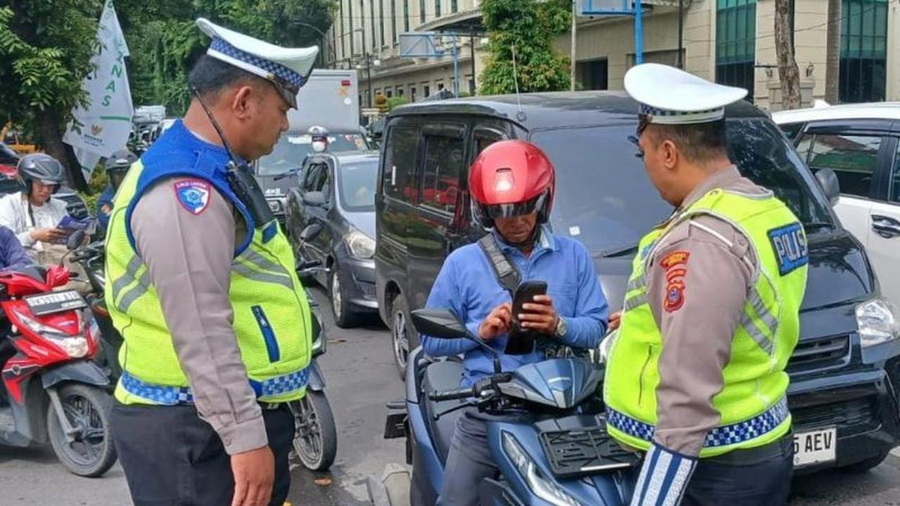 Polda Sumut Catat 1.345 Pelanggaran Lalu Lintas dalam Empat Hari Operasi Zebra Toba 2025